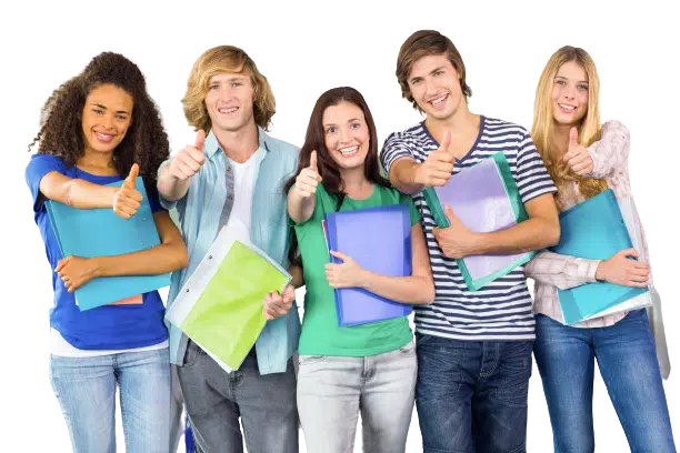 Tutors Powerkid | happy college students gesturing thumbs up 13339 239995 removebg preview